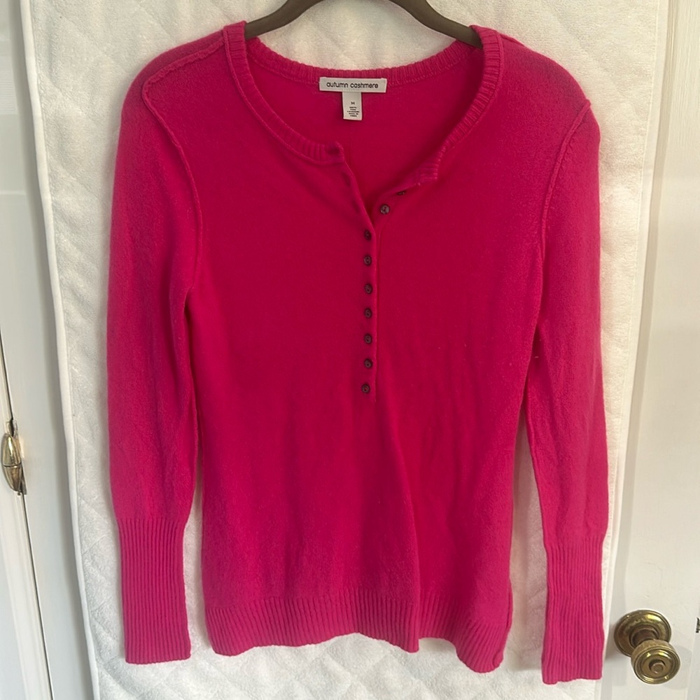 Autumn Cashmere Pink Sweater